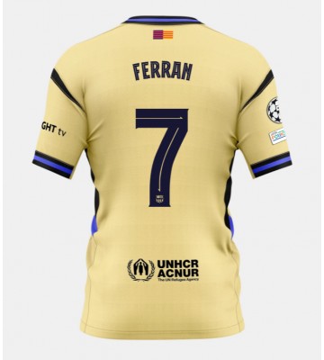 Barcelona Ferran Torres #7 Udebanetrøje 2025-26 Kortærmet